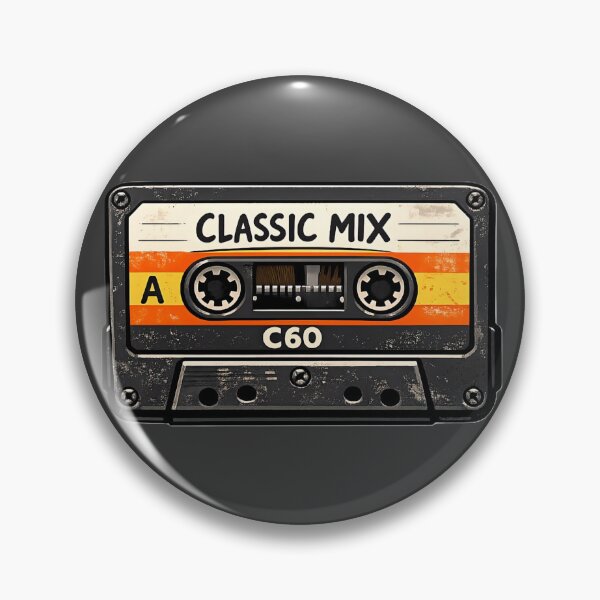 Item preview, Vintage Cassette Tape Nostalgia Music Culture Art Print designed and sold by PinUpPizzazz.