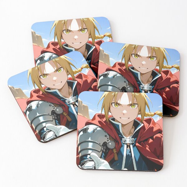 Item preview, Edward Elric Fullmetal Alchemist Desert Sky Heroic Reach designed and sold by Williamhallano.