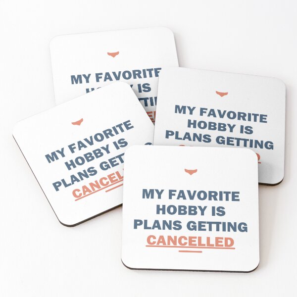 Item preview, My favorite hobby is plans getting cancelled - Gift - Light Edition designed and sold by Harlo.co.