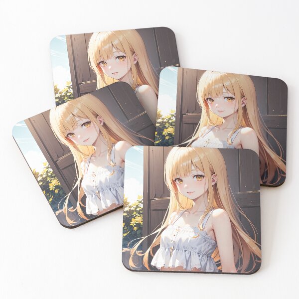 Item preview, Mahiru Shiina Angel Next Door White Outfit Golden Hour Glow designed and sold by Williamhallano.