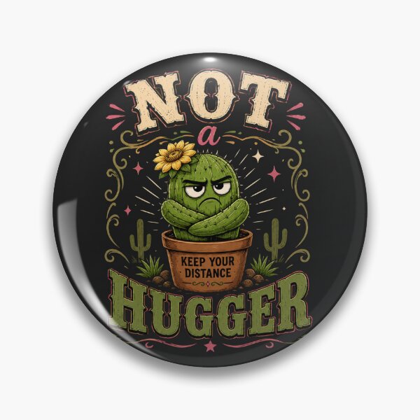Item preview, Funny Introvert Cactus Not A Hugger Keep Your Distance designed and sold by legendaryskins.
