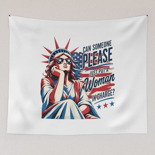 Item preview, Can Someone Please Put a Woman in Charge Women designed and sold by gre-good-sweet.