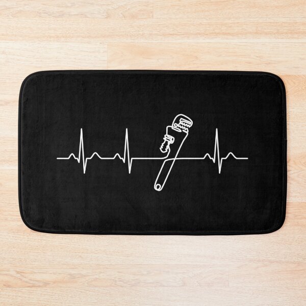 Item preview, Plumber Heartbeat - Plumbing Skilled Trades Worker Gift designed and sold by clickbongski.