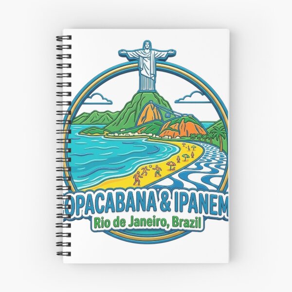 Item preview, COPACABANA & IPANEMA RIO DE JANEIRO BRAZIL designed and sold by likbatonboot.