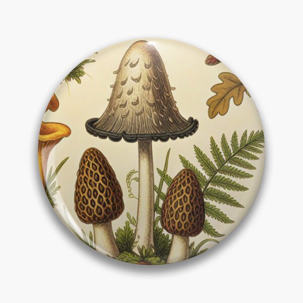 Item preview, Vintage Mushrooms designed and sold by FunFitsFactory.