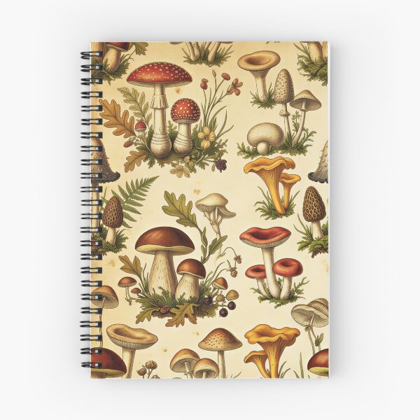 Item preview, Vintage Mushrooms designed and sold by FunFitsFactory.