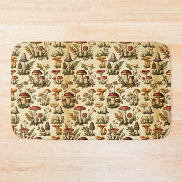 Item preview, Vintage Mushrooms designed and sold by FunFitsFactory.
