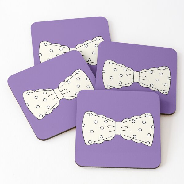Item preview, Cute Polka Dot Bow Tie - Minimalist Kawaii Ribbon designed and sold by ubborn.