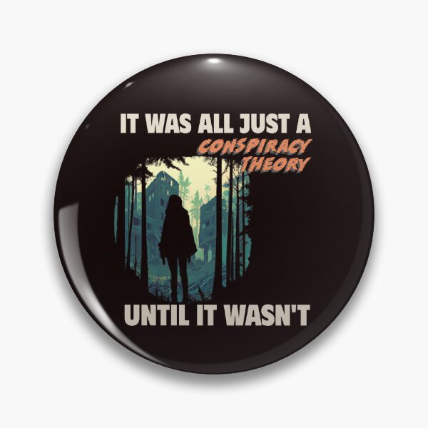 Item preview, IT WAS ALL JUST A CONSPIRACY THEORY UNTIL IT WASN’T | ANOMALY CONSPIRACY HUMOR SERIES – REALITY SHIFT EDITION designed and sold by WitLounge.
