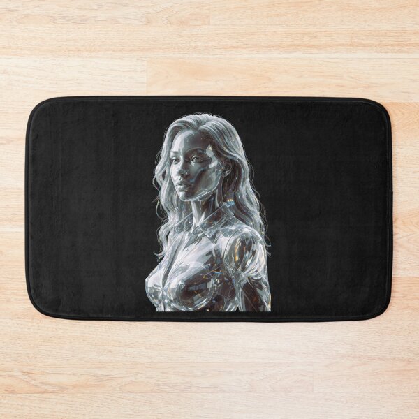 Item preview, Crystal Glass Woman – Digital Art Print designed and sold by NewGen-For-You.