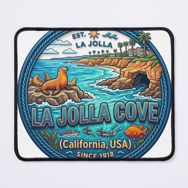 Item preview, LA JOLLA COVE CALIFORNIA designed and sold by likbatonboot.
