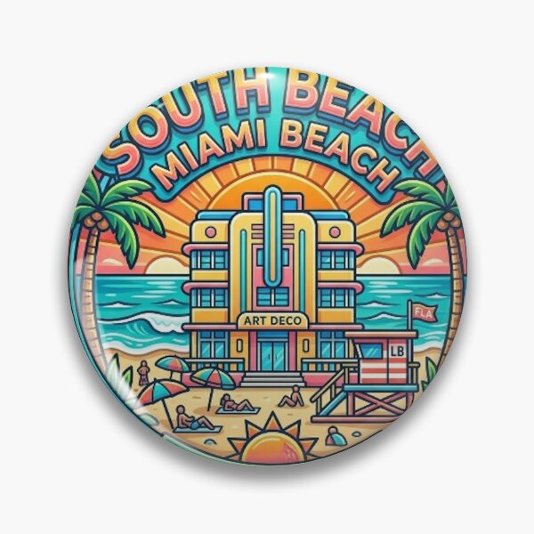 Item preview, SOUTH BEACH MIAMI FLORIDA USA designed and sold by likbatonboot.