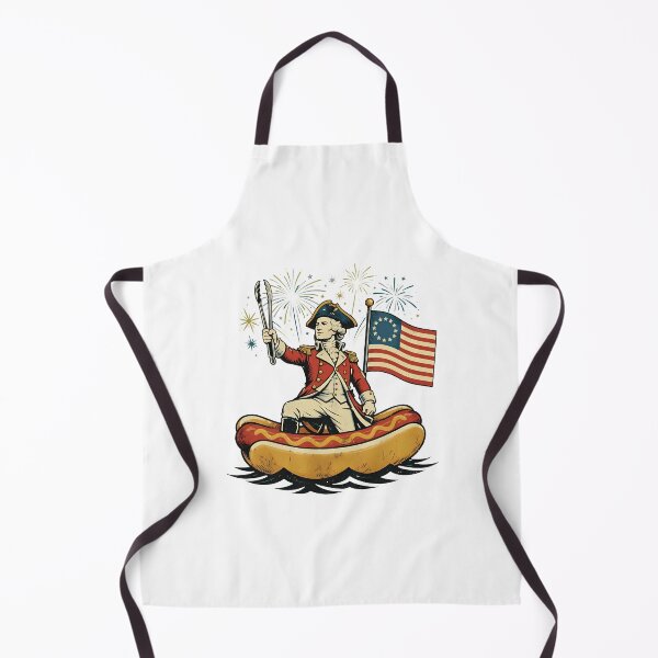 Item preview, Delaware Dog Funny George Washington Hotdog Patriotic 4th Of July designed and sold by gre-good-sweet.