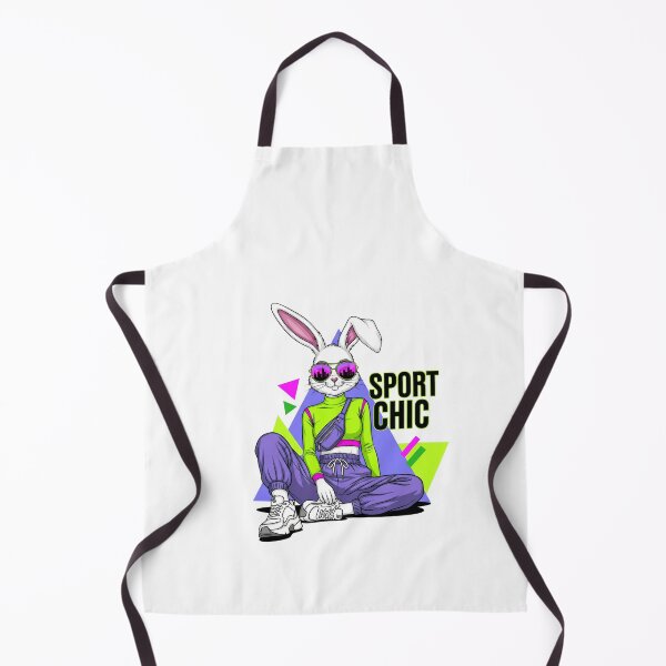 Item preview, Sport chic Fashion bunny in neon color designed and sold by LiluGross.