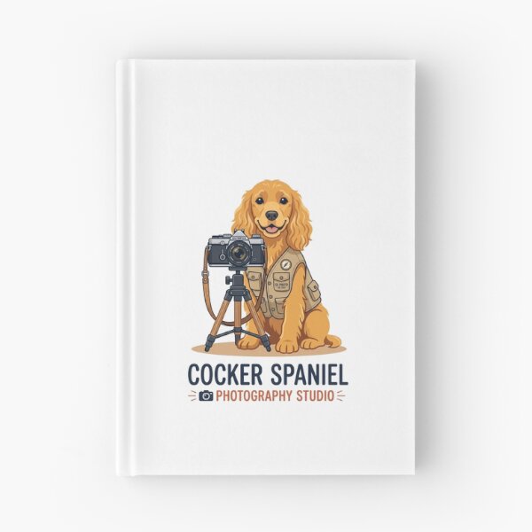 Item preview, Cocker Spaniel Photography Studio Camera Photographer designed and sold by PictoVibe.