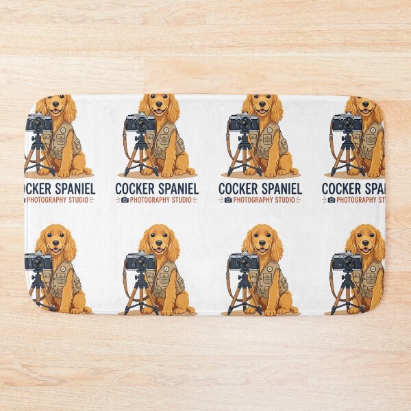 Item preview, Cocker Spaniel Photography Studio Camera Photographer designed and sold by PictoVibe.