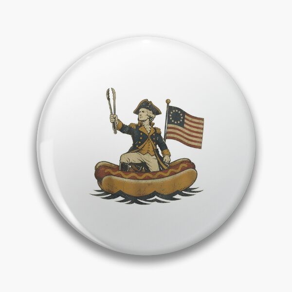 Item preview, Delaware Dog Funny George Washington Hotdog Patriotic designed and sold by gre-good-sweet.
