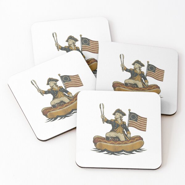 Item preview, Delaware Dog Funny George Washington Hotdog Patriotic designed and sold by gre-good-sweet.