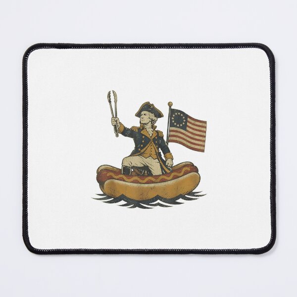 Item preview, Delaware Dog Funny George Washington Hotdog Patriotic designed and sold by gre-good-sweet.