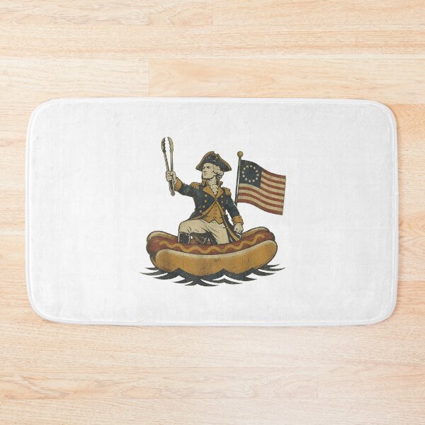 Item preview, Delaware Dog Funny George Washington Hotdog Patriotic designed and sold by gre-good-sweet.