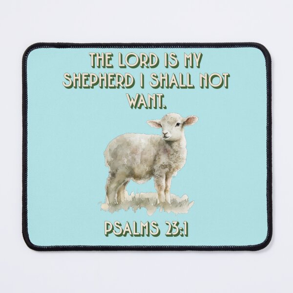 Item preview, Psalms 23:1 Lamb designed and sold by SunnyBatch.