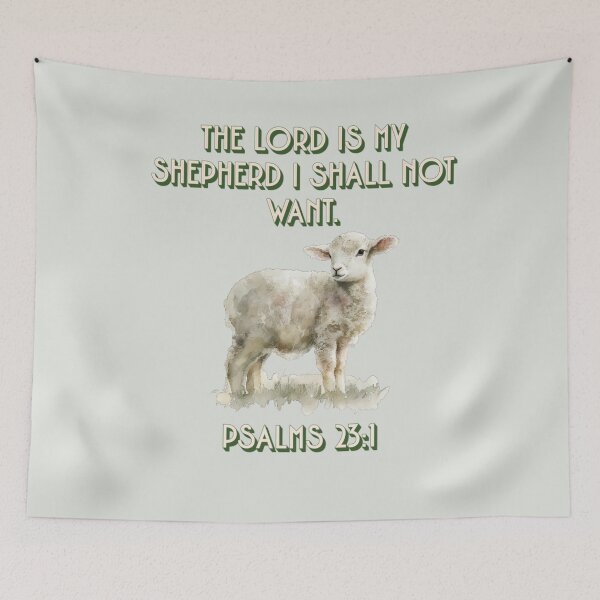 Item preview, Psalms 23:1 Lamb designed and sold by SunnyBatch.