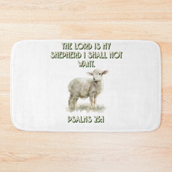 Artikelvorschau, Psalm 23:1 Lamm entworfen und verkauft von SunnyBatch.