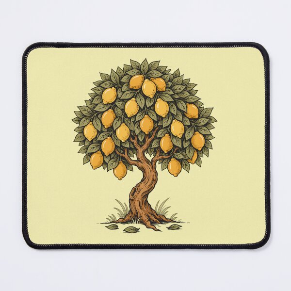 Item preview, Lemon Tree Illustration | Fresh Citrus Botanical Art | Mediterranean Nature Design designed and sold by MarJul.