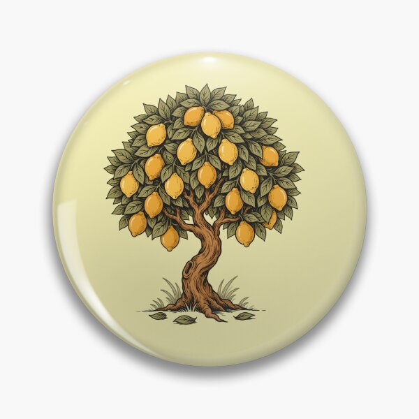 Item preview, Lemon Tree Illustration | Fresh Citrus Botanical Art | Mediterranean Nature Design designed and sold by MarJul.