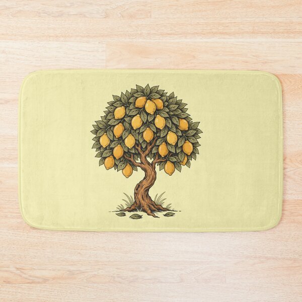 Item preview, Lemon Tree Illustration | Fresh Citrus Botanical Art | Mediterranean Nature Design designed and sold by MarJul.