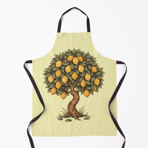 Item preview, Lemon Tree Illustration | Fresh Citrus Botanical Art | Mediterranean Nature Design designed and sold by MarJul.
