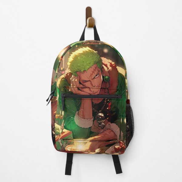 Item preview, Roronoa Zoro One Piece Christmas Green Coat Anime Charm designed and sold by GABRIELMURPHY.