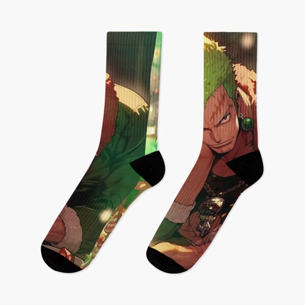 Item preview, Roronoa Zoro One Piece Christmas Green Coat Anime Charm designed and sold by GABRIELMURPHY.