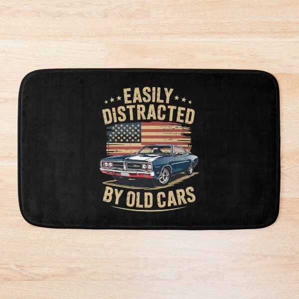 Item preview, Easily Distracted by Old Cars Classic Car Guy Funny Vintage designed and sold by gre-good-sweet.