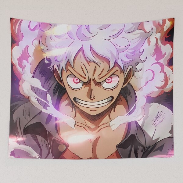 Item preview, Monkey D Luffy Gear 5 One Piece Pink Aura Power designed and sold by GABRIELMURPHY.