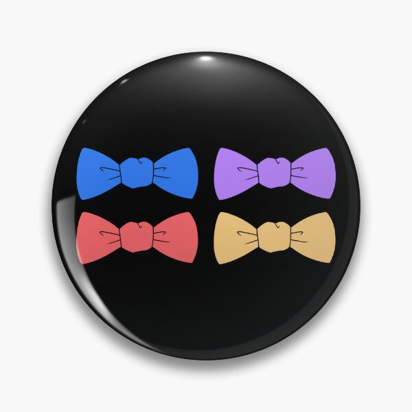 Item preview, Colorful Bow Tie Cartoon Illustration Set designed and sold by ubborn.