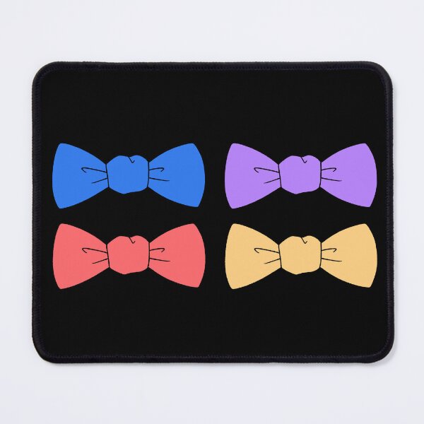 Item preview, Colorful Bow Tie Cartoon Illustration Set designed and sold by ubborn.