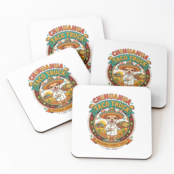 Item preview, Chihuahua Taco Truck Chef Mexican Food Street designed and sold by PictoVibe.