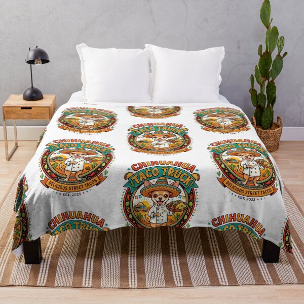 Item preview, Chihuahua Taco Truck Chef Mexican Food Street designed and sold by PictoVibe.