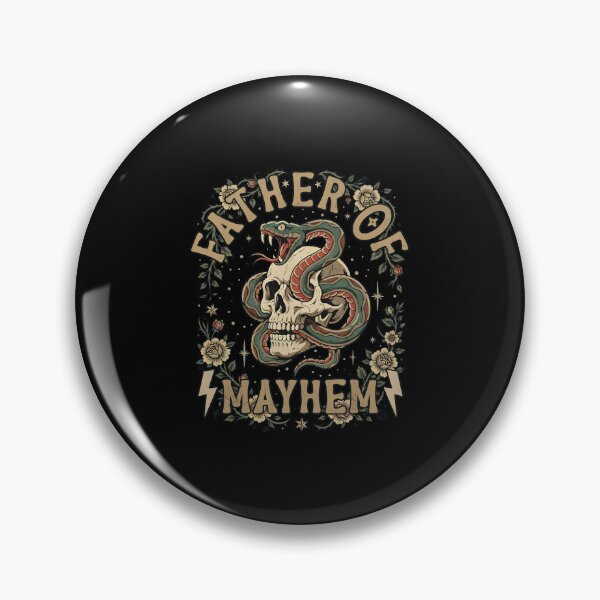 Item preview, Father of Mayhem Funny Fathers Day Dad Humor Men designed and sold by gre-good-sweet.