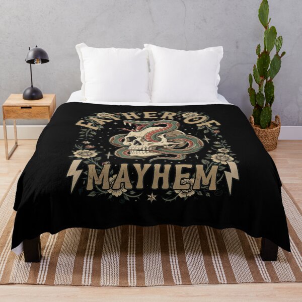 Item preview, Father of Mayhem Funny Fathers Day Dad Humor Men designed and sold by gre-good-sweet.