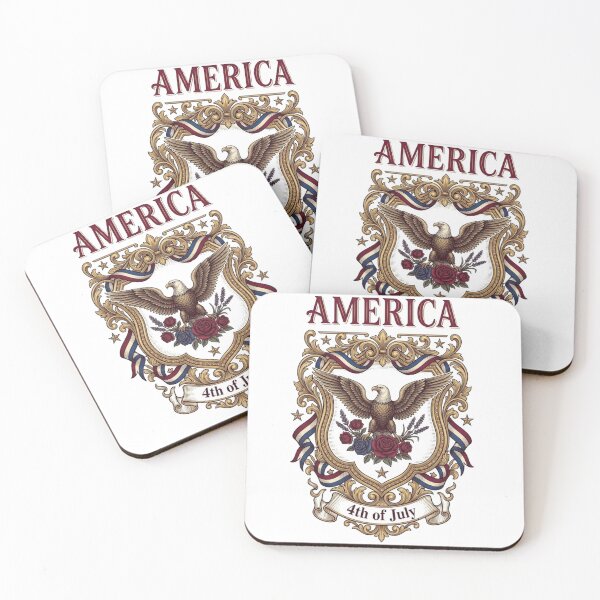 Item preview, America 4th of July Vintage Victorian Aesthetic Floral Patriotic designed and sold by MAGICKEY2024.