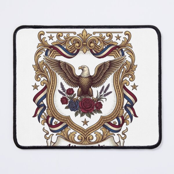 Item preview, America 4th of July Vintage Victorian Aesthetic Floral Patriotic designed and sold by MAGICKEY2024.