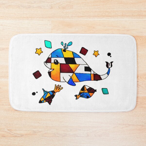 Item preview, Geometric Pattern Whale Abstract Ocean Mandala designed and sold by Mechatlan.