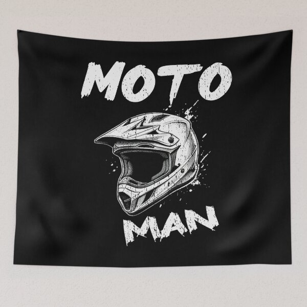 Item preview, Moto Man Dirt Bike Helmet Hard Enduro Motocross Motorsport  designed and sold by Jt41.