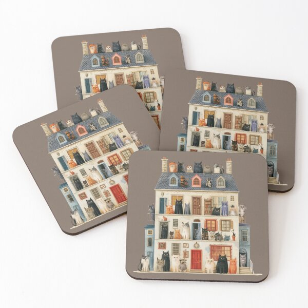 Item preview, House of Cats designed and sold by bubblyrainbow.