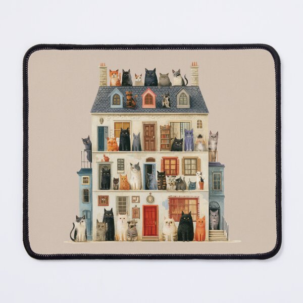 Item preview, House of Cats designed and sold by bubblyrainbow.