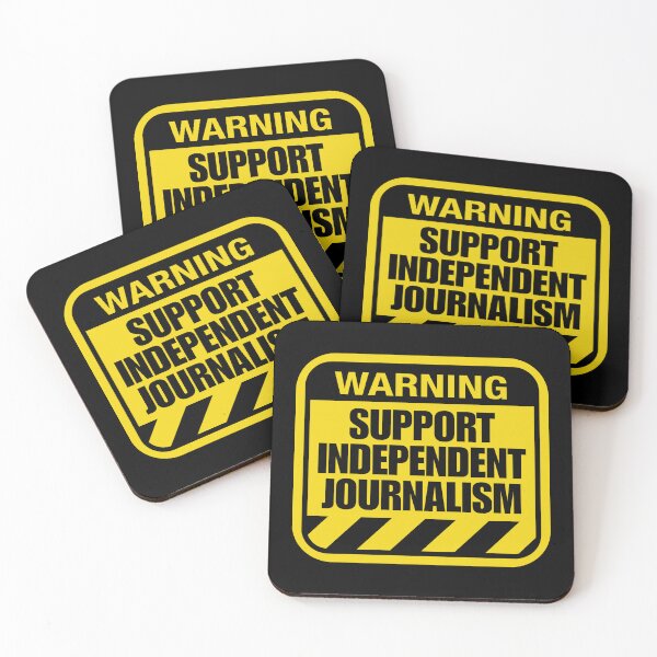 Item preview, SUPPORT INDEPENDENT JOURNALISM designed and sold by Dondonmart.