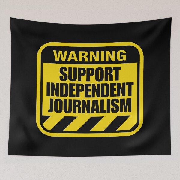 Item preview, SUPPORT INDEPENDENT JOURNALISM designed and sold by Dondonmart.