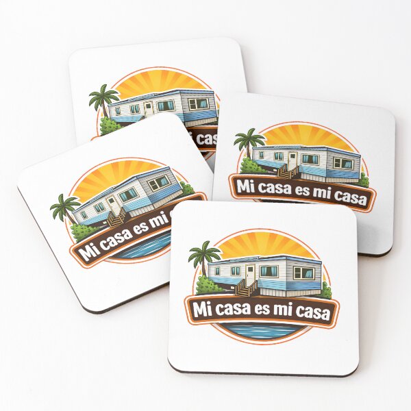 Item preview, Mobile Home Sunset Mi Casa Beach Humor designed and sold by Artmares.